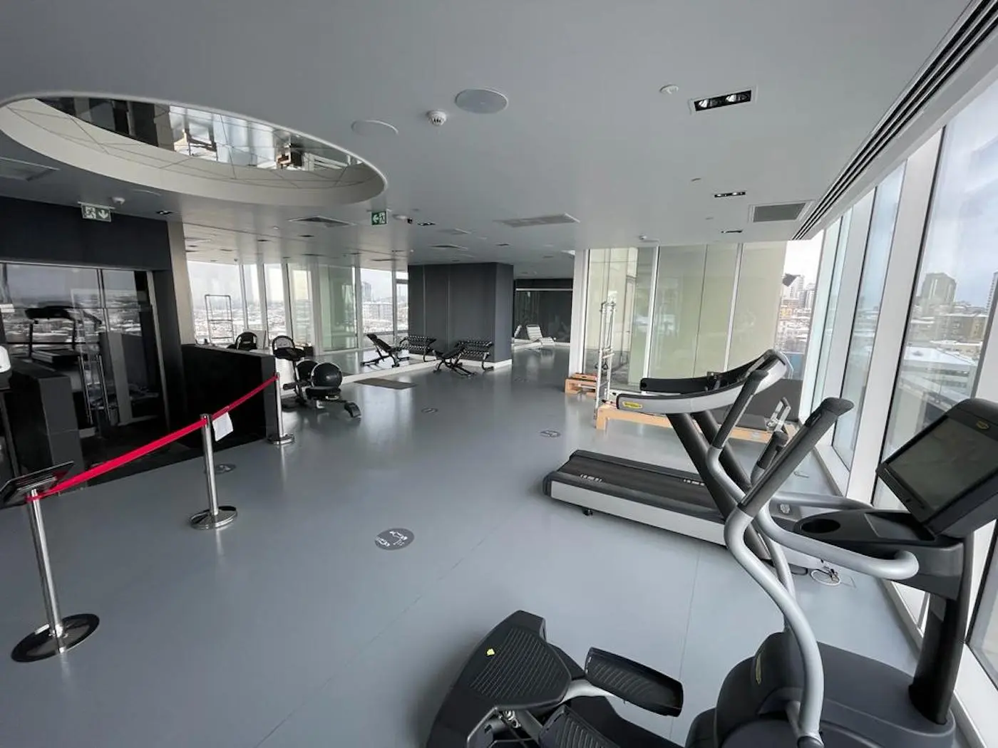 Gym area